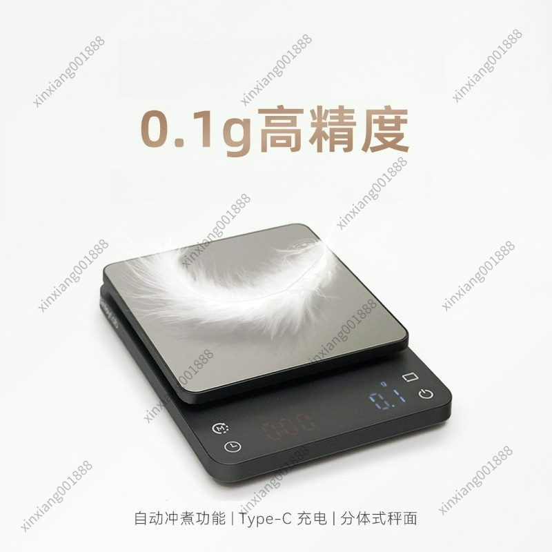 Scale Drip Timer - O2 digitale koffieweegschaal met timer Type-C