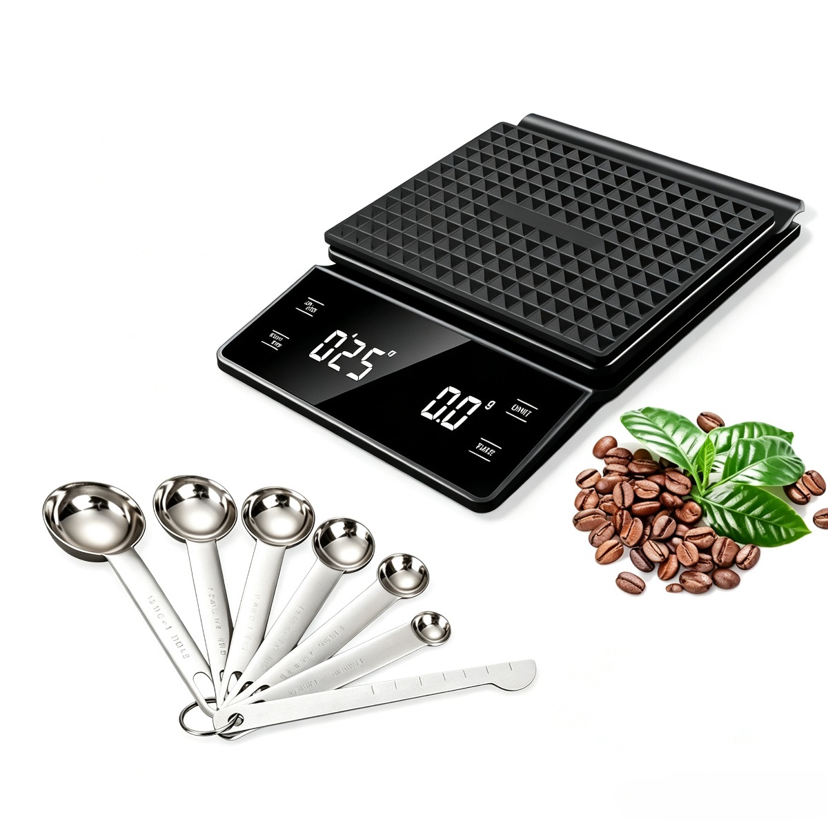 Scale Drip Timer - Digitale koffieweegschaal 3kg 0,1g precisie met