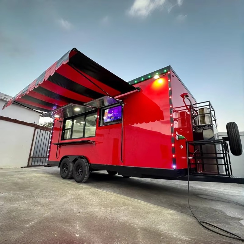 Coffee Shop Equipment - Luxe mobiele foodtruck, pop-up shop, containerbar,