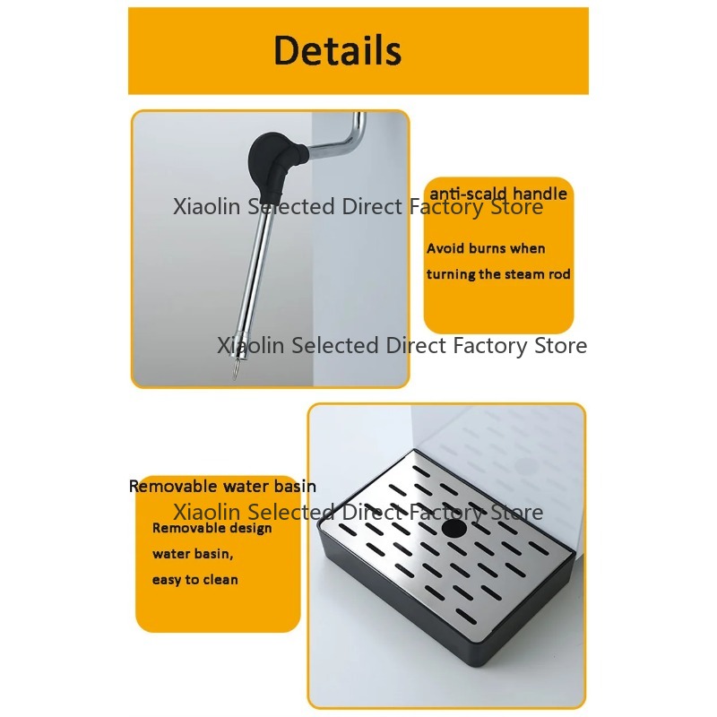 Commerciële stoommelkopschuime - Coffee Shop Equipment recensie en prijs