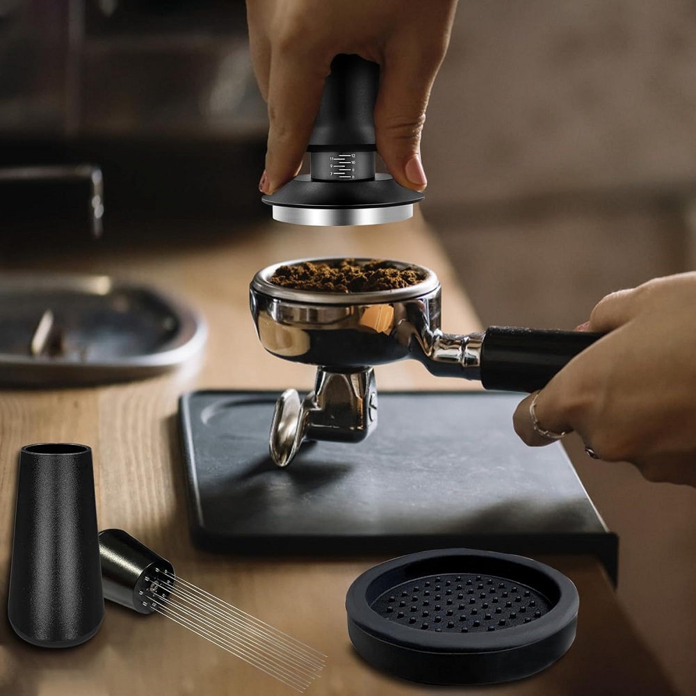 Espresso Tamper Set 51mm, incl - Espresso Tamper Set recensie en prijs