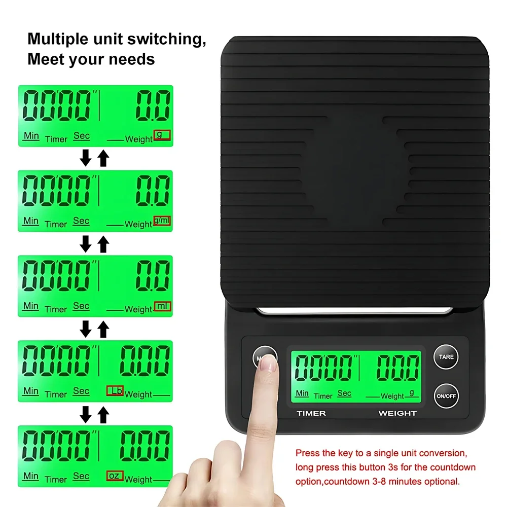 5/3kg LCD Elektronische Drip K - Scale Drip Timer recensie en prijs