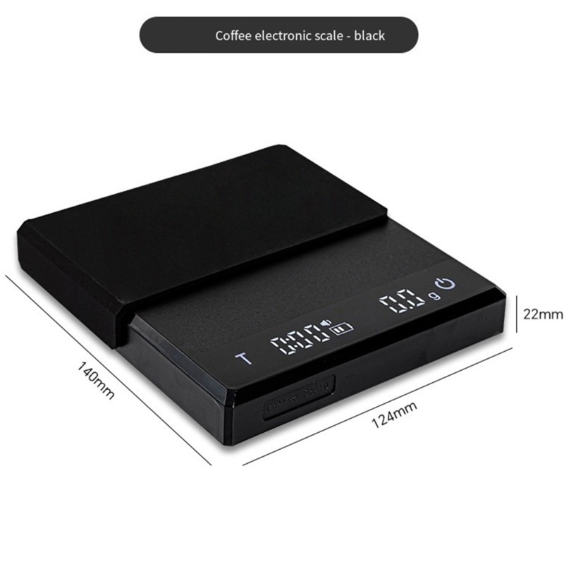 ABMR-Koffieweegschaal 0.1G Pre - Scale Drip Timer recensie en prijs