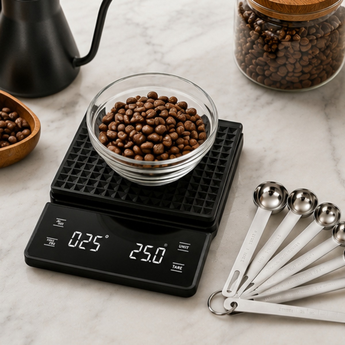 Digitale koffieweegschaal 3kg  - Scale Drip Timer recensie en prijs