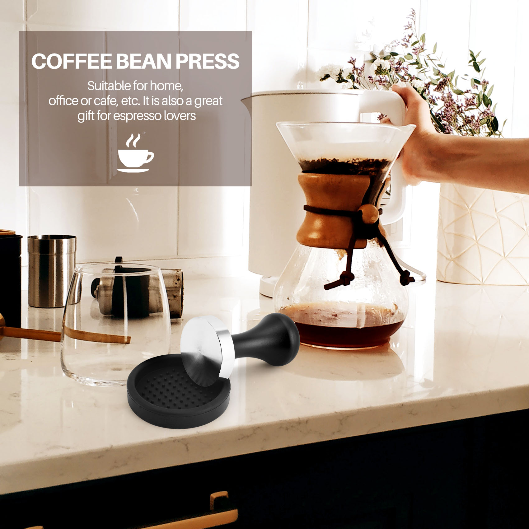 【FLASH-SALE!】Koffietamperset ( - Espresso Tamper Set recensie en prijs
