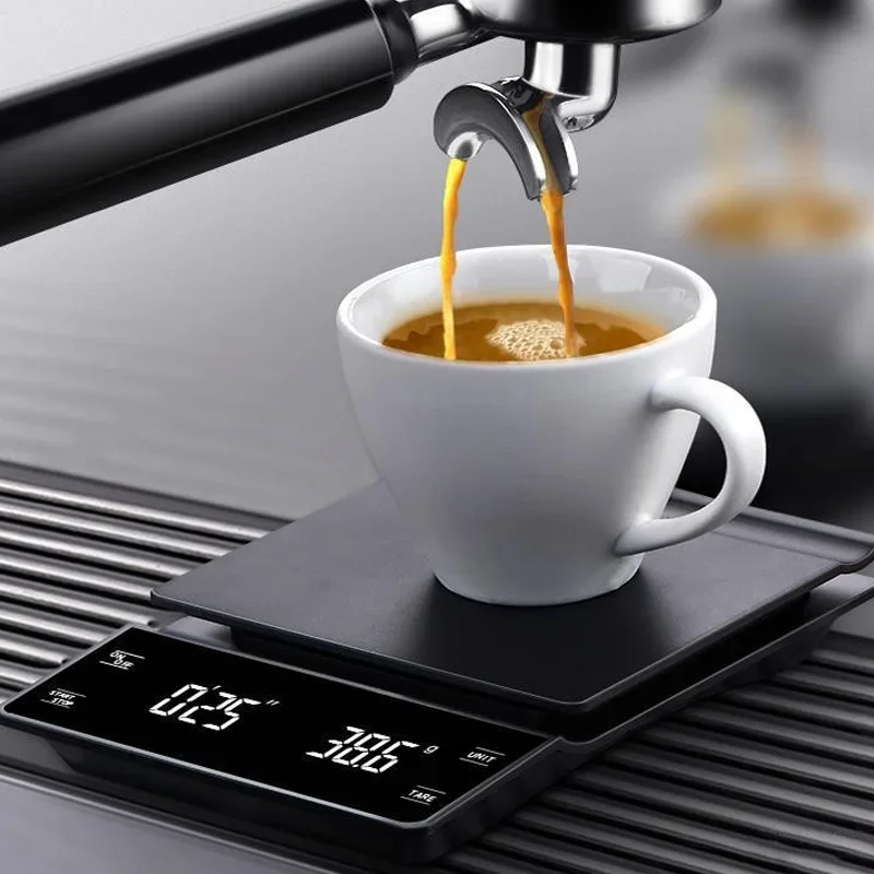 Pour Over Drip Espresso Koffie - Scale Drip Timer recensie en prijs